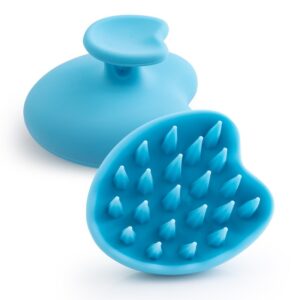 Cute Heart Silicone Hair Brush