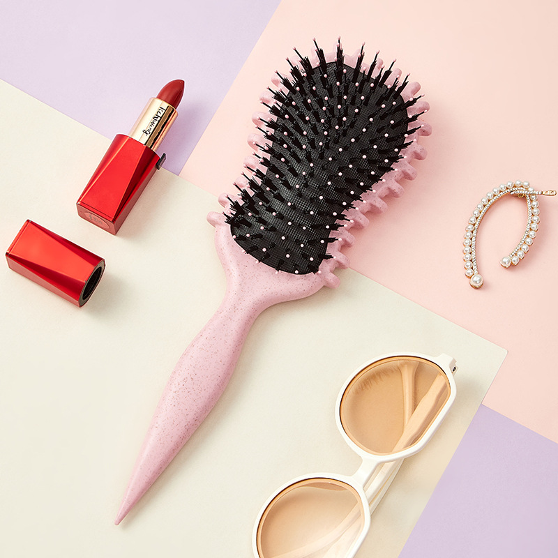 Wheat Straw Brush for Curly Hair - Image 8